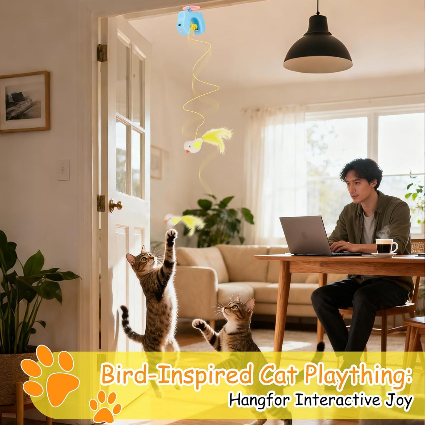 PounceFlow™ Interactive Cat Toy